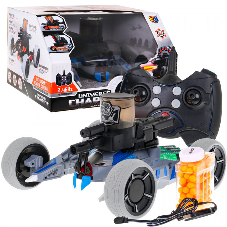 Crawler R/C ar šaušanas funkciju + piederumi