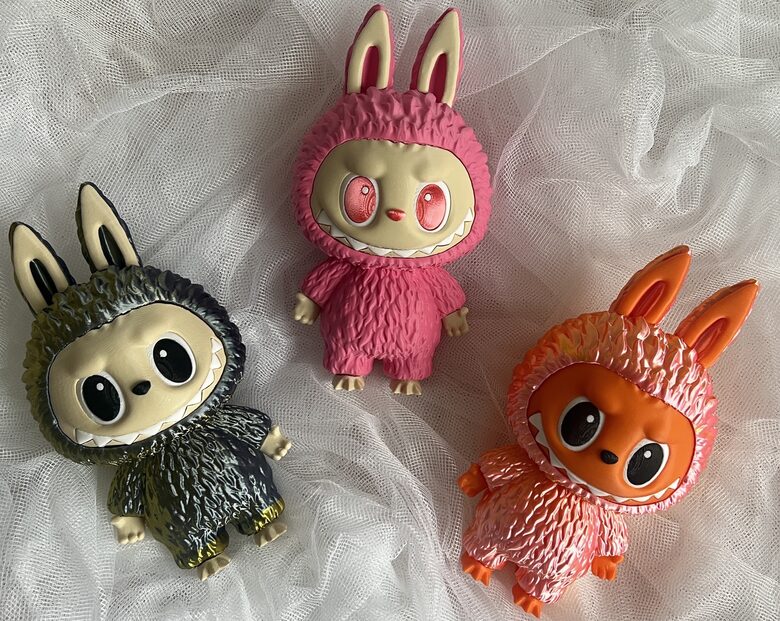 3D Print Labubu iedvesmota Figūriņa