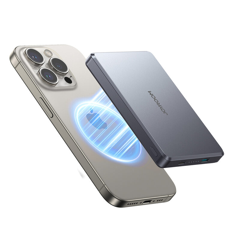 Powerbank Joyroom JR-PBM08 Pro 10000mAh ultra-plāns - pelēks