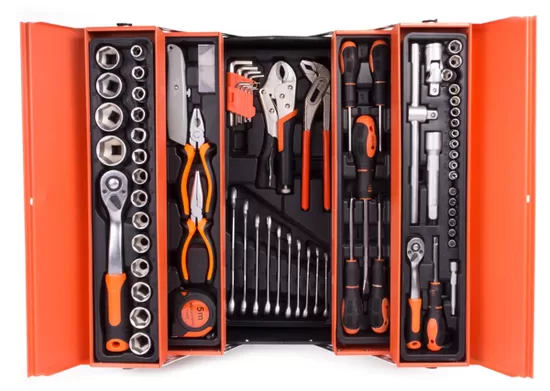Benson tools metāla instrumentu kaste 85 piederumi