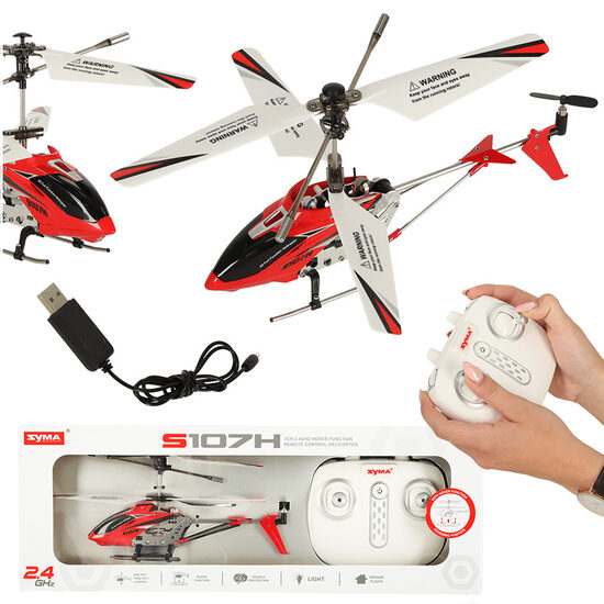SYMA S107H HELIKOPTERS 2.4GHZ RTF SARKANS