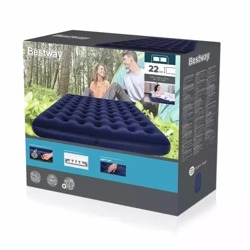 DIVVIETĪGS MATRACIS 203X183X22CM BESTWAY 67004