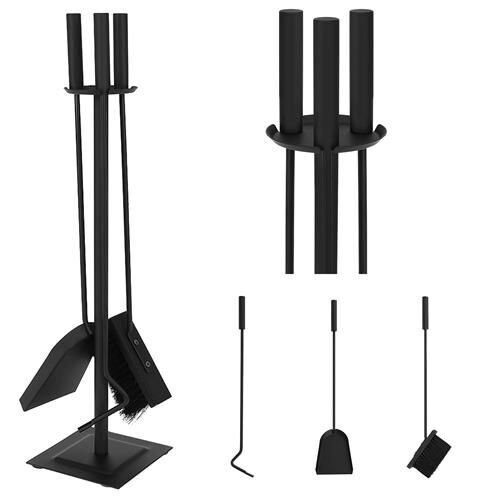 Kamīna instrumenti ar statīvu KAMINER PK012