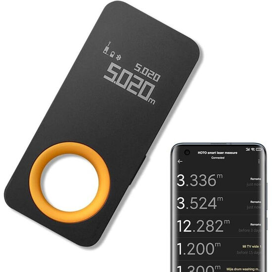 HOTO lāzera attāluma mērītājs
