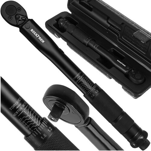 1/4 2-24 Nm griezes moments atslēga ar bloķēšanu kastē + BIGSTREN kalibrācijas sertifikāts!