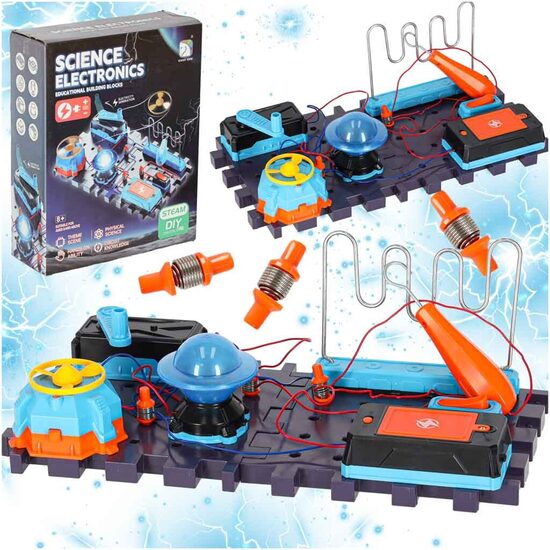 MAZĀ ELEKTROINŽENIERA KOMPLEKTS – RADOŠI IZGLĪTOJOŠI BLOKI STEM 8+